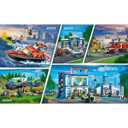 LEGO Lancha de Rescate de Bomberos 60373 City Juego de Construcción