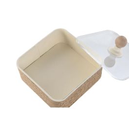 Joyero Shabby DKD Home Decor Crudo Marron Claro 16 x 11 x 16 cm Set de 2 Joyero Shabby DKD Home Decor Crudo Marron Claro 16 x 11 x 16 cm Set de 2