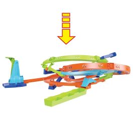 Pista Hot Wheels Ciclón Looping Extremo Htk16 Mattel