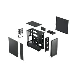 Fractal Design FD-C-EPO1A-01 Caja Epoch Black Solid Torre ATX con Flujo de Aire Optimizado y 3 Ventiladores