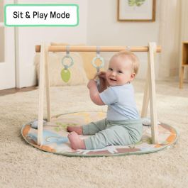 Alfombra de juego Ingenuity WonderWood 81,3 x 81,3 x 47 cm Multicolor
