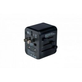 Verbatim UTA-01 Adaptador Universal De Viaje Con 2 Puertos USB-A Carga Rápida Universal