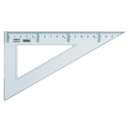 Cartabón Transparente 20 cm Precio: 6.50000021. SKU: B1EQYFN2RC