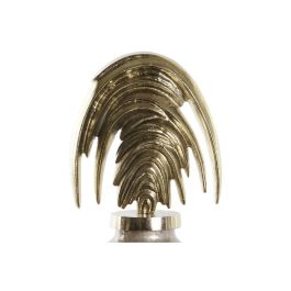 DKD Home Decor Tibor Jarrón Decorativo Colección Archie de Cristal y Aluminio, Beige Dorado, con Arcos 11x45x28 cm DKD Home Decor Tibor Jarrón Decorativo Colección Archie de Cristal y Aluminio, Beige Dorado, con Arcos 11x45x28 cm