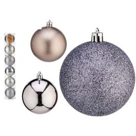 Set 6 Bolas Navidad 7 cm Plata - Krist+ (36 Unidades) Precio: 73.50000042. SKU: B15SVDWRKY