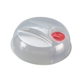 Mondex Tapa para microondas Ø25 cm, Polipropileno Transparente