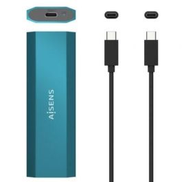AISENS CAJA EXTERNA M.2 (NGFF) ASM2-019BLU SATA/NVME A USB3.1 GEN2, AZUL