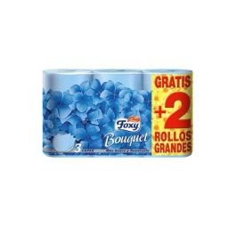 Foxy Papel Higiénico BOUQUET Color & Perfume 3 Capas | Pack 6 Rollos (4+2 Gratis) | Suave y Resistente | Colores Aleatorios Foxy Papel Higiénico BOUQUET Color & Perfume 3 Capas | Pack 6 Rollos (4+2 Gratis) | Suave y Resistente | Colores Aleatorios
