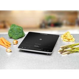 ROMMELSBACHER CT 2020/IN Placa de Inducción Portátil Negra 29.5 cm, 2000W, 1 Zona, Encimera de Vidrio y Cerámica