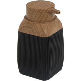 Dispensador de Jabón Alexandra House Living Negro Plástico 300 ml 7 x 14 x 7 cm