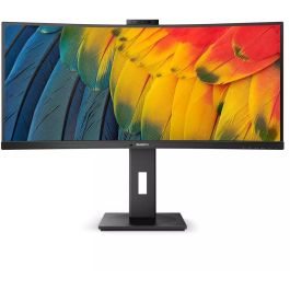 Philips 34B1U5600CH Monitor de 34" Wide Quad HD VA Curvo con USB-C, HDMI, DisplayPort, Cámara web, Micrófono y KVM Precio: 690.58999977. SKU: B1D99FPDM6