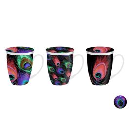 DKD Home Decor Mug Infusiones Moderno 380ml Porcelana Multicolor Rosa 9x11x12cm Apto Microondas Lavavajillas Pack 12 Unidades Precio: 39.17496. SKU: B1JD45ECAG