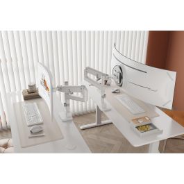Digitus Soporte para Monitor 57" 27 kg Ajustable en Altura Blanco