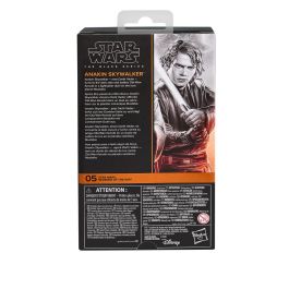 HASBRO Figura Articulada Anakin Skywalker La Venganza de los Sith Star Wars The Black Series 15cm con Sable de Luz