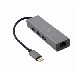 Hub USB GEMBIRD A-CMU3-LAN-01 Gris Precio: 22.49999961. SKU: B12VNJQSBT