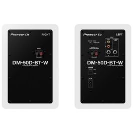 Pioneer DJ DM-50D-BT-W | Altavoces Monitorización Bluetooth Bass Reflex 2x25W | Modo DJ y Producción | Color Blanco Pioneer DJ DM-50D-BT-W | Altavoces Monitorización Bluetooth Bass Reflex 2x25W | Modo DJ y Producción | Color Blanco