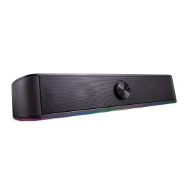 Deep Gaming Barra de Sonido R200B RGB, Bluetooth 5.0, 6W RMS, Compatible con PC, Smartphones, Tablets y TV