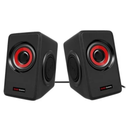 MARS GAMING Altavoces MS1 Negro/Rojo PC 10W RMS USB/3.5mm 2.0 Canales Gaming Precio: 10.89. SKU: S0200810