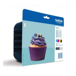 BROTHER Pack cartuchos Negro, Cian, Magenta y Amarillo MFC-J4410DW/MFC-J4510DW, 600 pag Precio: 73.50000042. SKU: S0201407