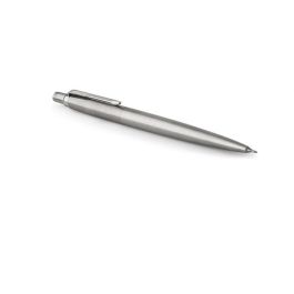 Parker Jotter Portaminas Acero Ct | Elegante Diseño con Acabado Inoxidable Pulido, Adornos Dorados y Clip Brillante Flecha