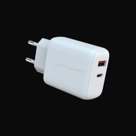 LC-Power LC-GAN-45 Cargador de pared GaN USB-C/USB-A de 45W, Carga Rápida Power Delivery 3.0, Blanco Precio: 36.88999963. SKU: B1FFQ3N5GH
