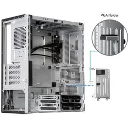 Chieftec BS-20B-OP Midi Tower PC Gamer UNI Series, micro ATX/Mini-ITX, Negro para Hogar/Oficina