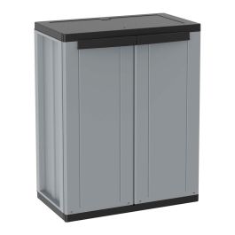 Terry Armario Jline68, Dos Puertas, 1 Balda Regulable, 68x85x37.5 cm, Gris/Negro Precio: 62.50000053. SKU: S7904288