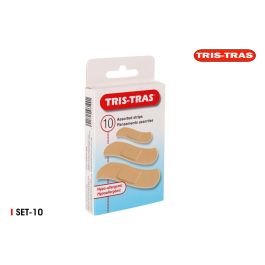 Set de 10 Tiras Adhesivas Surtidas para Piel Tris-Tras (36 Cajas) Precio: 16.89000038. SKU: B183GV7RZR