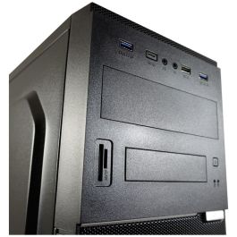 LC-Power LC-7041B-ON Midi Tower PC Gaming Negro para placas ATX, micro ATX, Mini-ITX