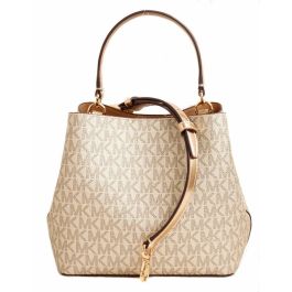 Bolso Bandolera Michael Kors PRATT Dorado 20 x 17 x 10 cm