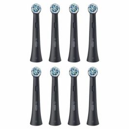 Oral-B ORA8700216778497 Recambios de cabezales de cepillo iO Ultimate Clean - Paquete de 8 - Negro