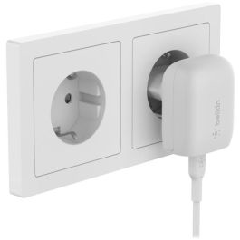 Belkin BOOST CHARGE Cargador USB-C 20W con Cable USB-C Blanco