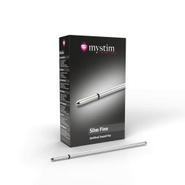 Estimulador Uretral de Aluminio Mystim Plata (15 cm)