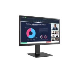 LG Monitor Profesional 24BP75CP-B 23.8" Full HD IPS Webcam USB-C Regulable en Altura Negro