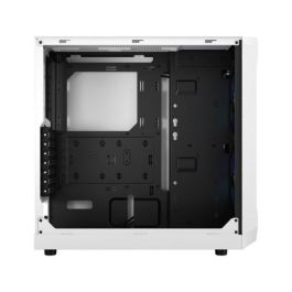 Fractal Design Focus 2 Blanco - Torre PC ATX, Micro-ATX, Mini-ITX, RGB, Ventana Lateral, 2x140mm Ventiladores, FD-C-FOC2A-04