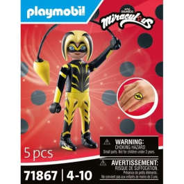 Playmobil Miraculous Vesperia 71867 Zoé Lee con Yoyó y Escudo