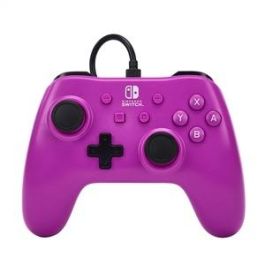 Mando Con Cable Nintendo Switch Grape Morado POWER A NSGP0143-01