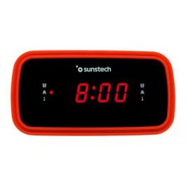 SUNSTECH Despertador Radio FRD60RD FM LED Rojo/Negro con Doble Alarma y Batería de Reserva Precio: 15.49999957. SKU: B1ASQR59VG