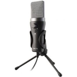 NGS MS120USB Micrófono USB con Soporte Trípode para Streaming, Podcast y Locución. Compatible con PS4, PS5 y PC. Patrón Cardioide. NGS MS120USB Micrófono USB con Soporte Trípode para Streaming, Podcast y Locución. Compatible con PS4, PS5 y PC. Patrón Cardioide.