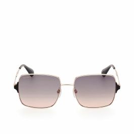 Max & Co MO0072 33B Gafas de Sol Cuadradas para Mujer, Lentes Humo Degradado, Montura Metal Dorado, Patillas 140mm, Puente 17mm Precio: 80.6899995. SKU: B1CSWZDCEF