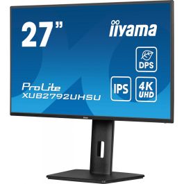 Iiyama ProLite XUB2792UHSU-B6 Monitor 27" 4K Ultra HD IPS, USB-C, Altavoces, Negro
