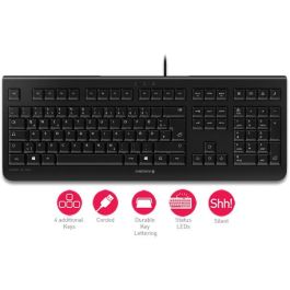Cherry KC1000 [CH] teclado de membrana para ordenador de sobremesa, conexión USB, color negro