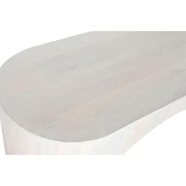 Mesa de Centro Home ESPRIT Blanco 137 x 60 x 42 cm Mesa de Centro Home ESPRIT Blanco 137 x 60 x 42 cm