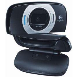 Logitech C615 Webcam Full HD 1080p para Grabación y HD 720p para Videollamadas, Autofocus, 8MP, USB 2.0, Negra para PC/Mac