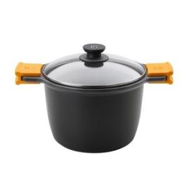 BRA America Marmita con Tapa de Cristal, Cocina - 28 cm de Diámetro x 22 cm de Alto, Capacidad 11.1 Litros Precio: 101.50000058. SKU: B14JJSTFQS