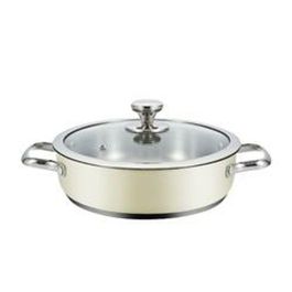 Cacerola Con Tapa Haeger PA-24L.009A Beige Ø 24 cm Precio: 34.50000037. SKU: B17BXVDETX