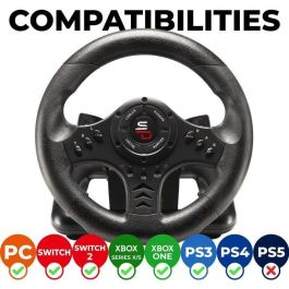 SUBSONIC - SV450 - Volante de carreras - Compatible con Xbox Series, Switch, PS4, Xbox One, PC (programable) SUBSONIC - SV450 - Volante de carreras - Compatible con Xbox Series, Switch, PS4, Xbox One, PC (programable)