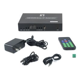 Level One Transmisor HDMI HVE-6701T sobre IP PoE para Video Wall 1080p Negro Alámbrico hasta 150m