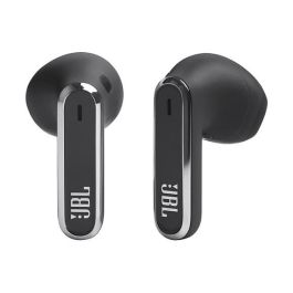 JBL LIVE FLEX Auriculares True Wireless Inalámbricos Bluetooth 5.3 con Reducción Activa de Ruido ANC y Estuche de Carga, Resistente al Agua IP54, Negro