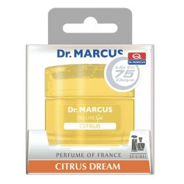 Dr. Marcus DRM0270 Ambientador en gel Deluxe Citrus Dream para coche, casa y oficina, fragancia duradera 75 días, 50ml